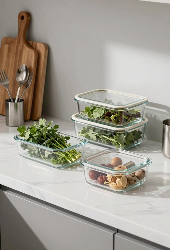 cozy organized meal preparation