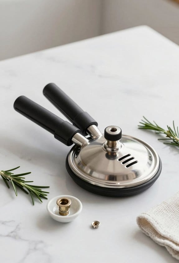 disassemble pressure cooker lid