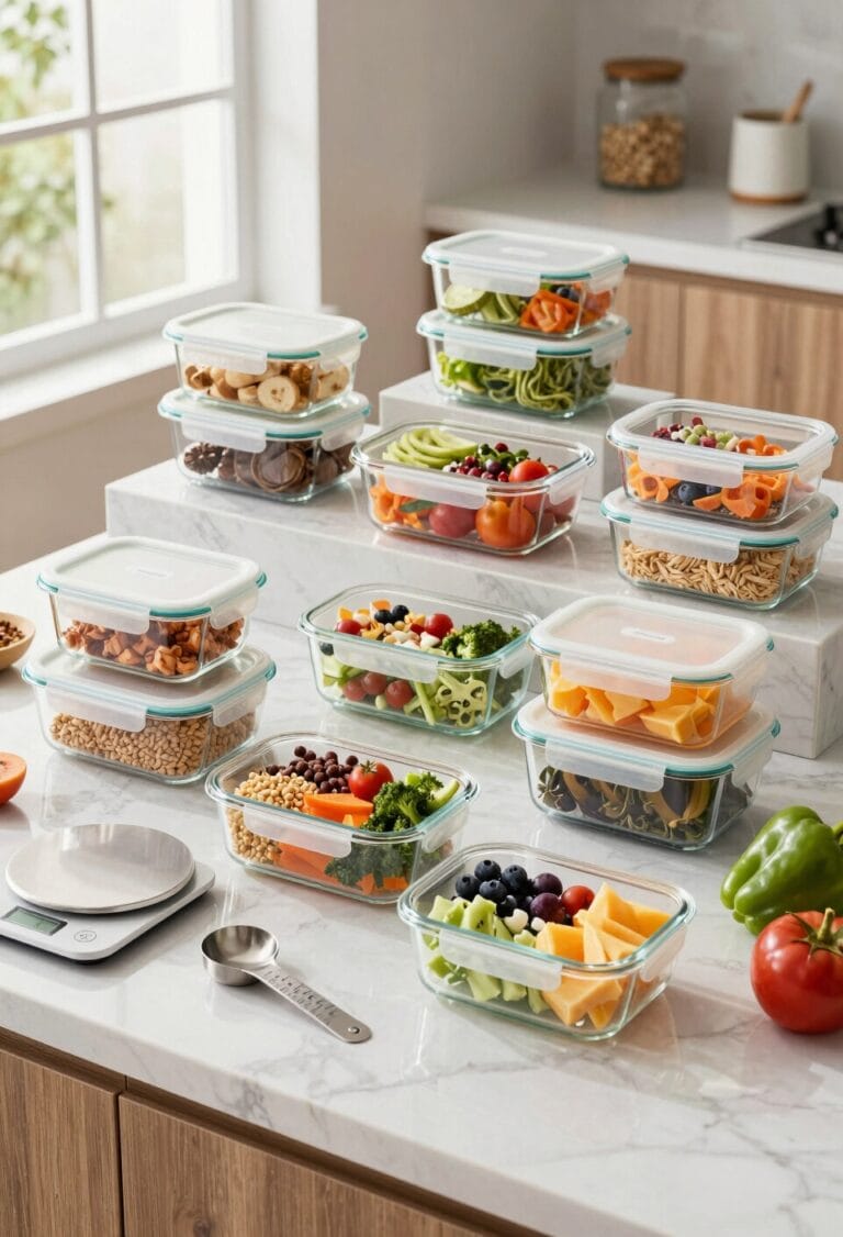 essential containers for meal prep