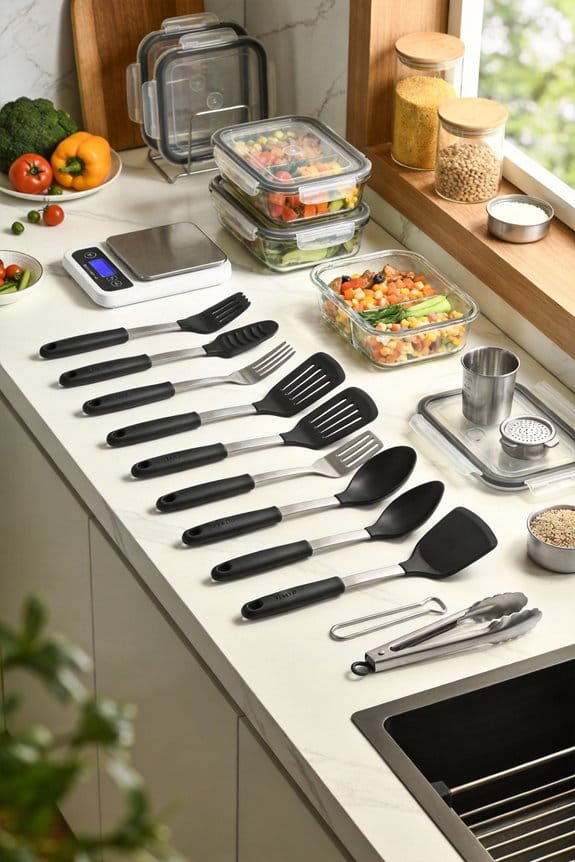 essential kitchen fish spatulas