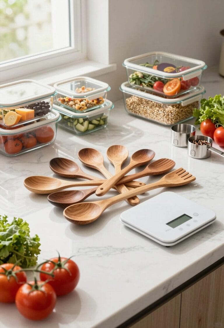essential wooden kitchen utensils
