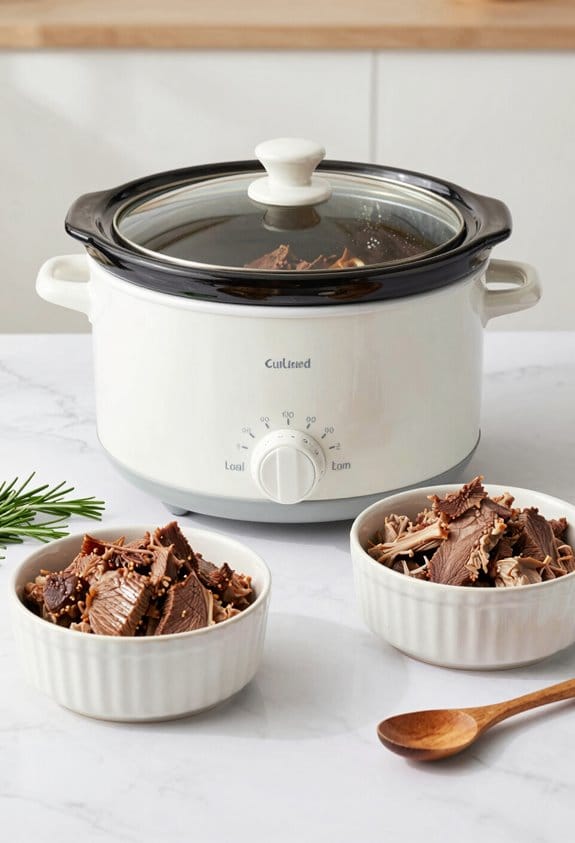 high vs low cooking times