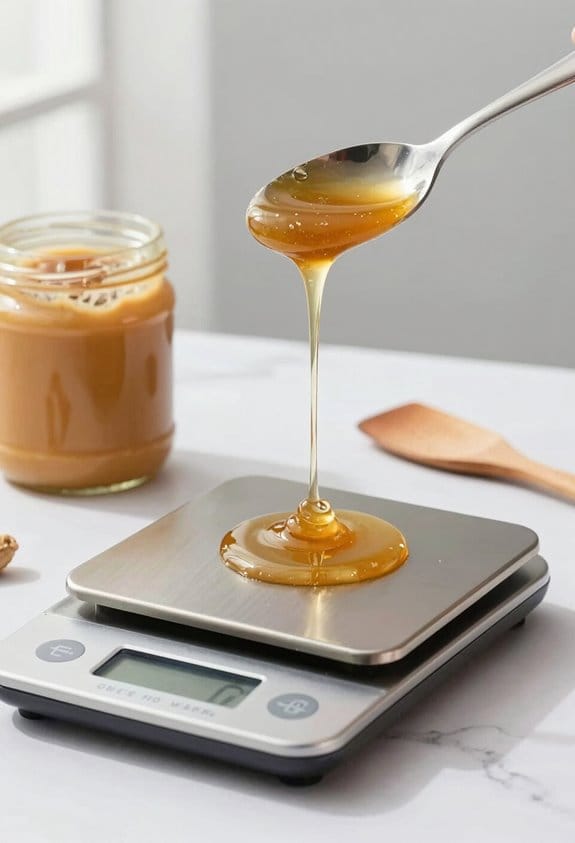 measuring sticky ingredients tips