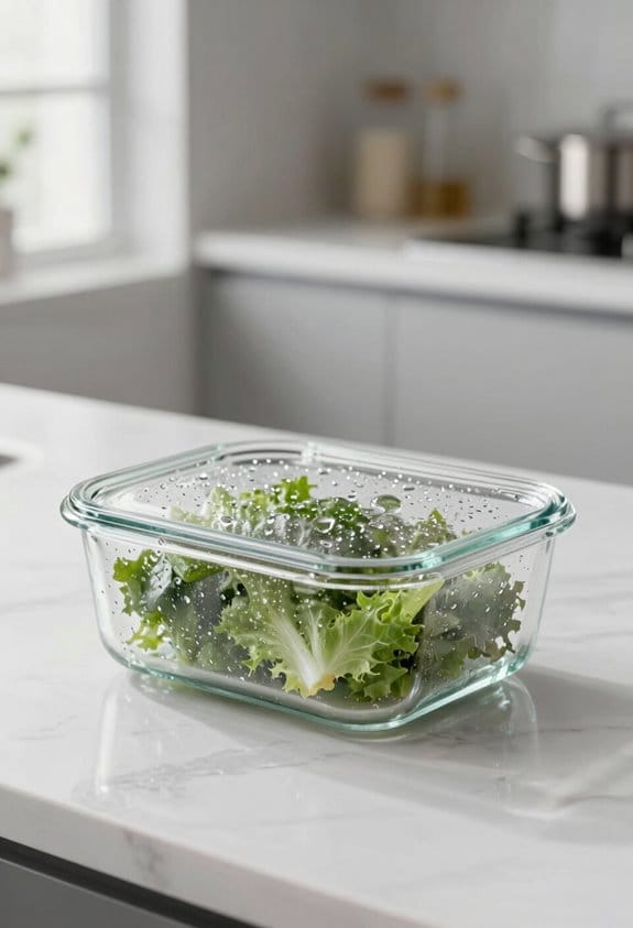 prevent condensation in containers