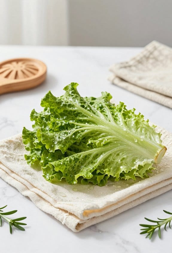 properly dry your veggies