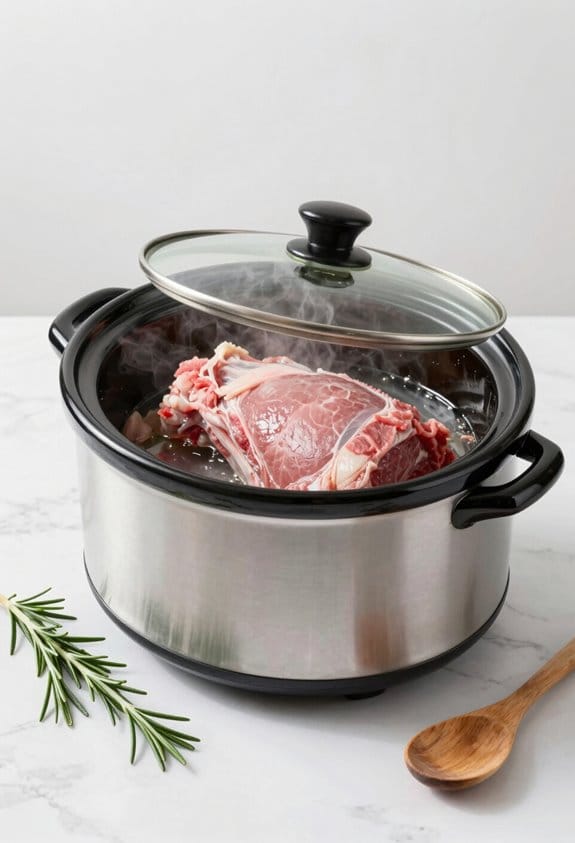 slow cooking ensures tenderness
