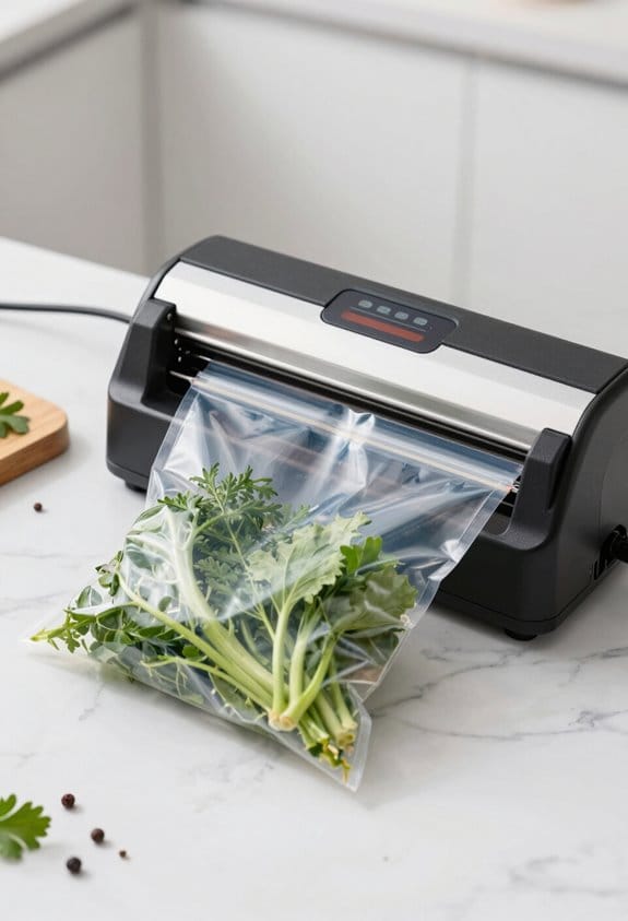 vacuum sealing food preservation